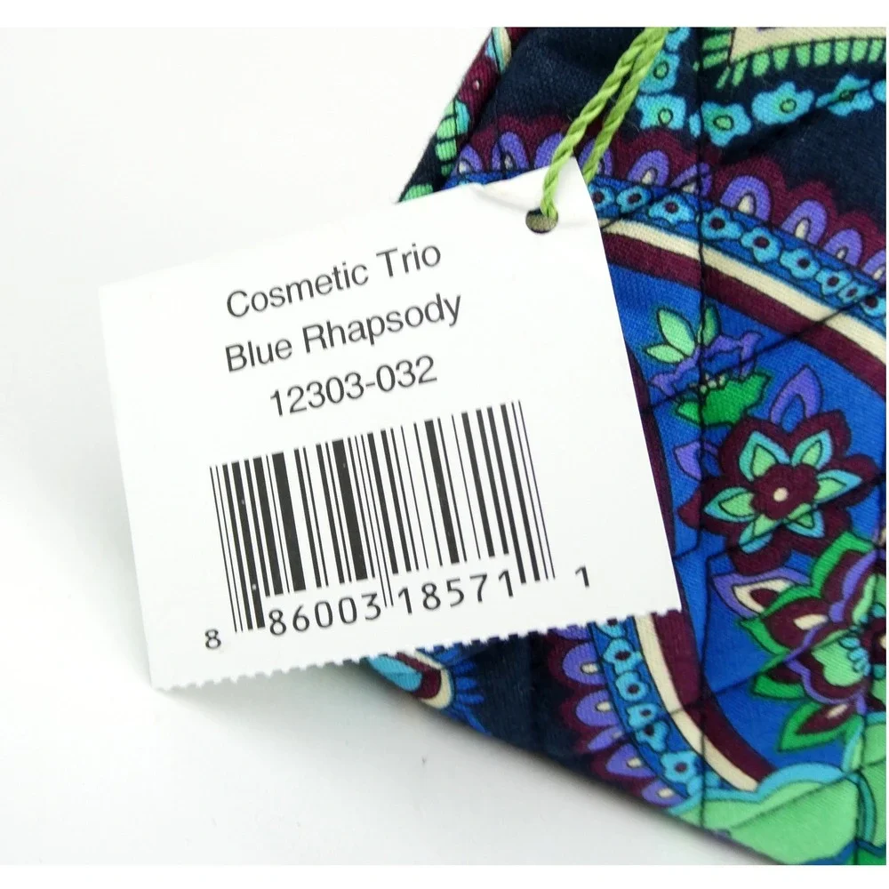 Vera Bradley Blue Rhapsody Cosmetic Case